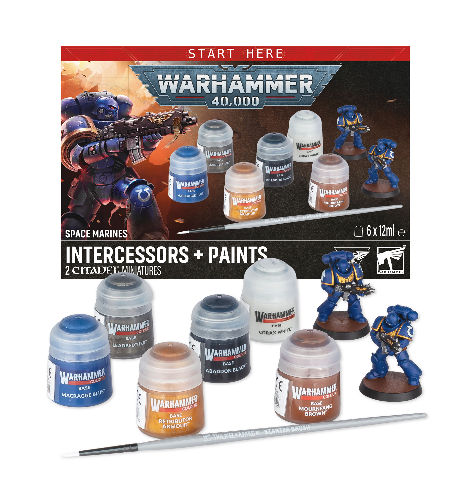 Marines Espaciales: Intercesores y pinturas