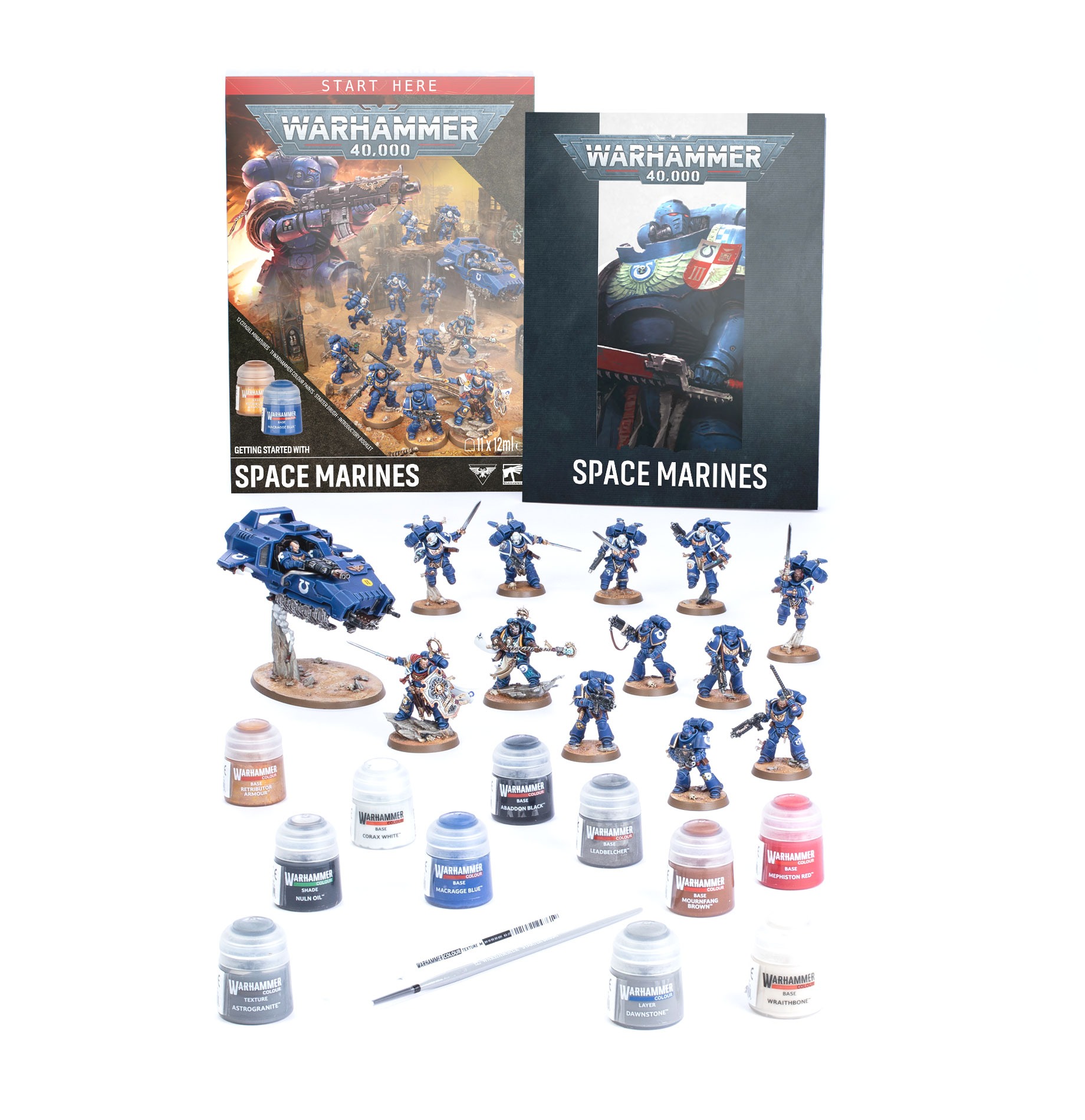 Warhammer 40,000 Primeros pasos con los Marines Espaciales (Inglés)