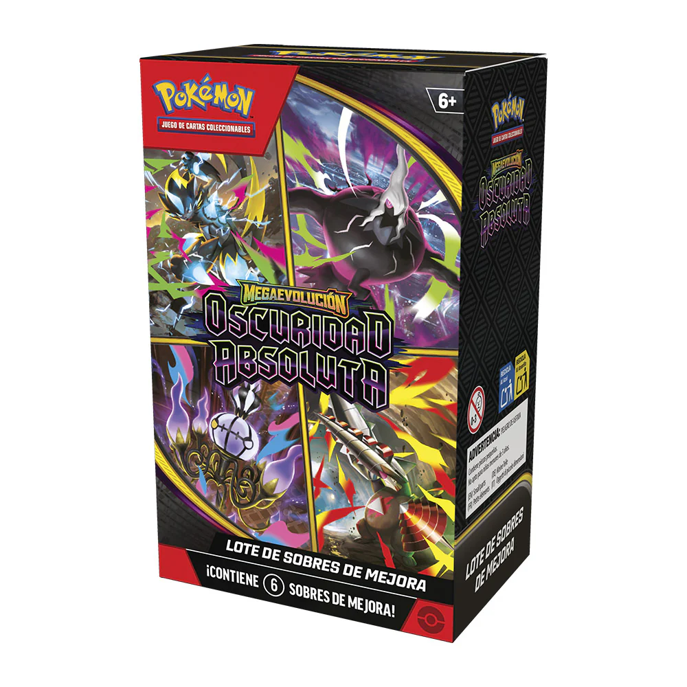 Bundle 6 Sobres Oscuridad Absoluta | Pitch Black Pokémon