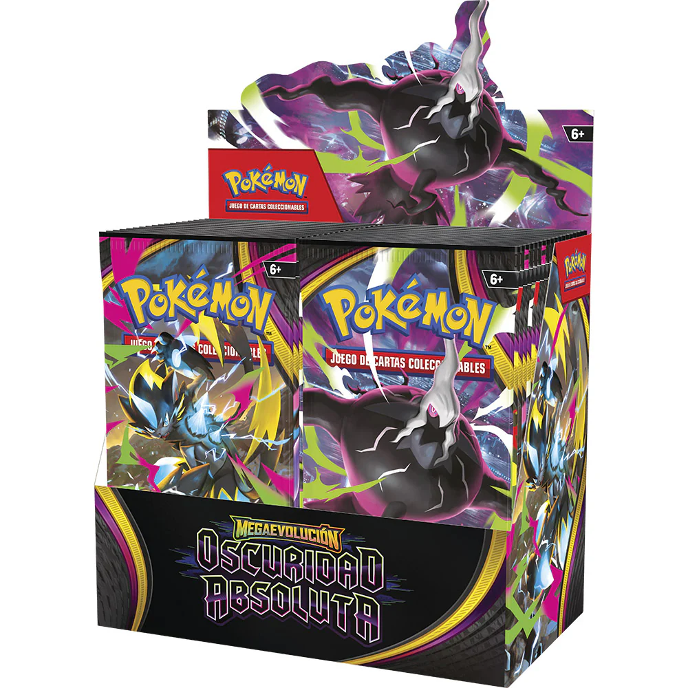 Caja 36 Sobres Oscuridad Absoluta | Pitch Black POKÉMON (Español)