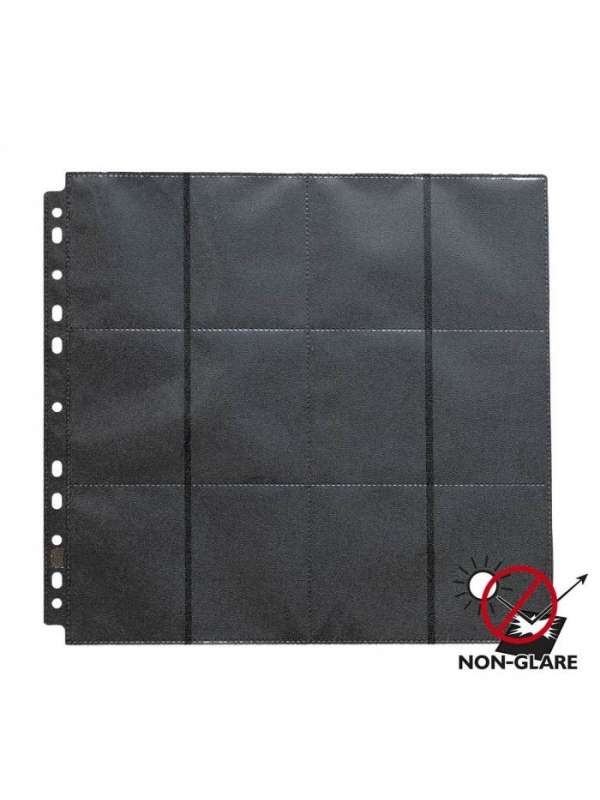 Álbum Páginas de 24 bolsillos Non Glare para cartas standard Dragon Shield