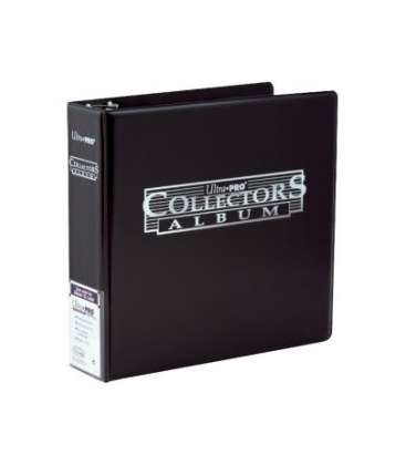 Archivador 3 anillas álbum Collector's Card negro Ultra Pro.