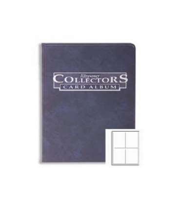 Archivador 4 bolsillos portfolio Collector's azul Ultra Pro.