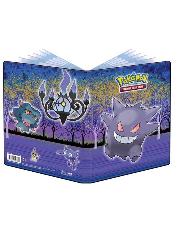 Archivador 4 bolsillos portfolio Pokémon Gallery Series Haunted Hollow Ultra Pro.
