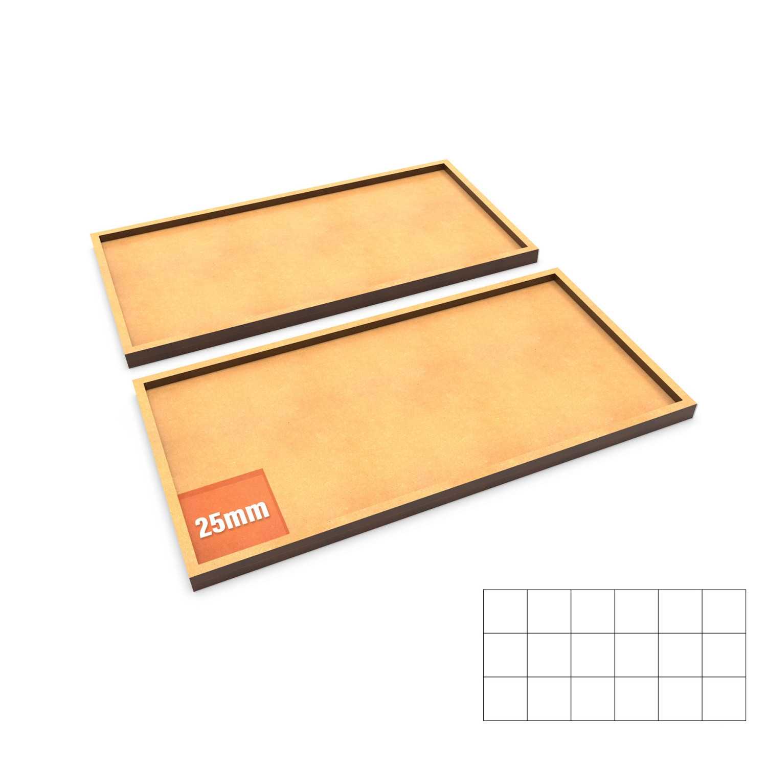 Bandejas de Movimiento DM - 150x75mm