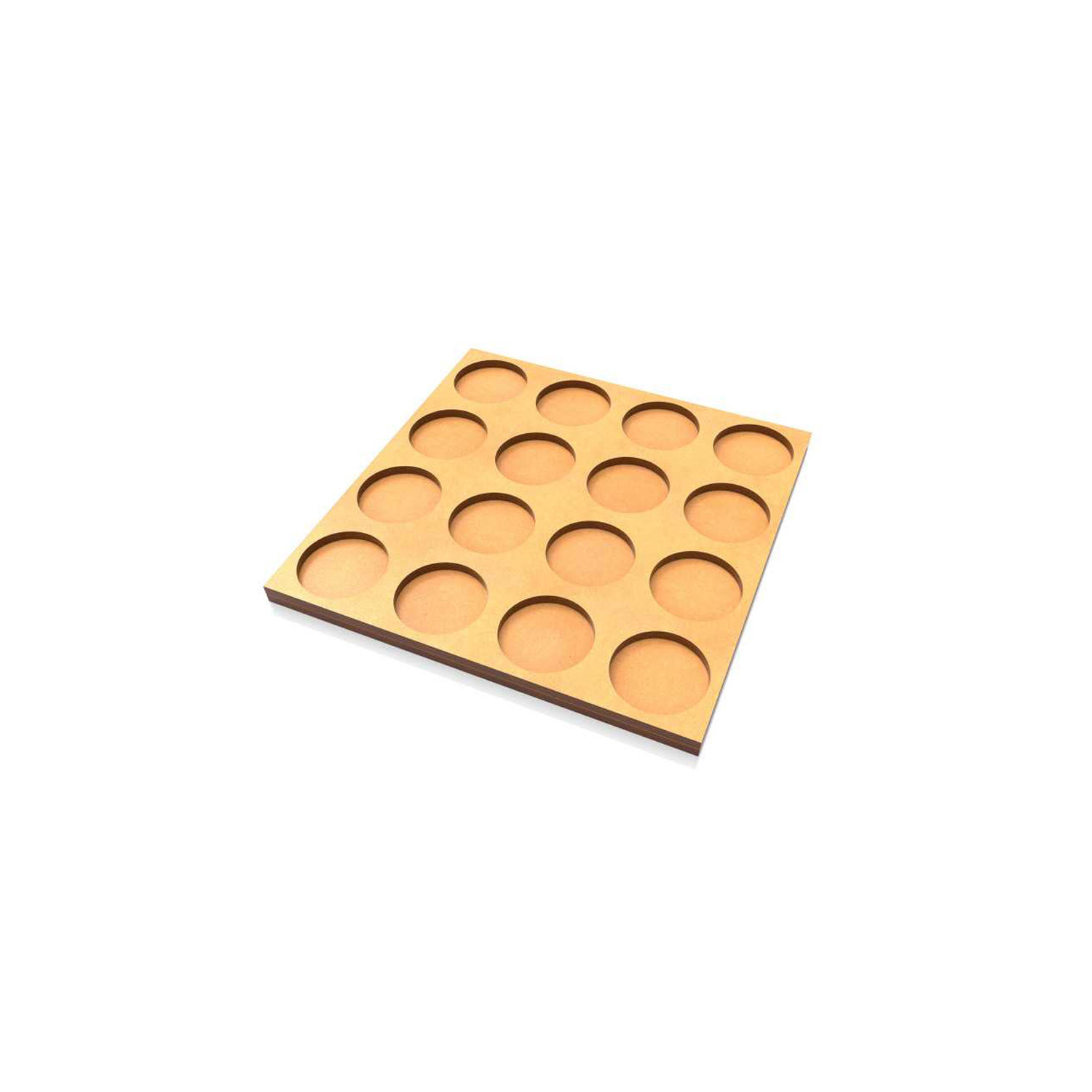 Bandejas de Movimiento DM 25mm 4x4 -  Hostigador Filas