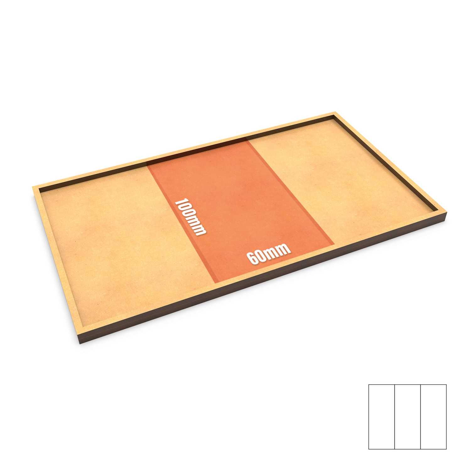 Bandejas de Movimiento DM - 180x100mm