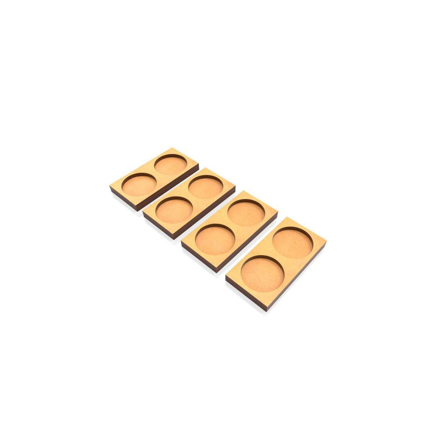 Bandejas de Movimiento DM 25mm 2x1 - Hostigador Filas