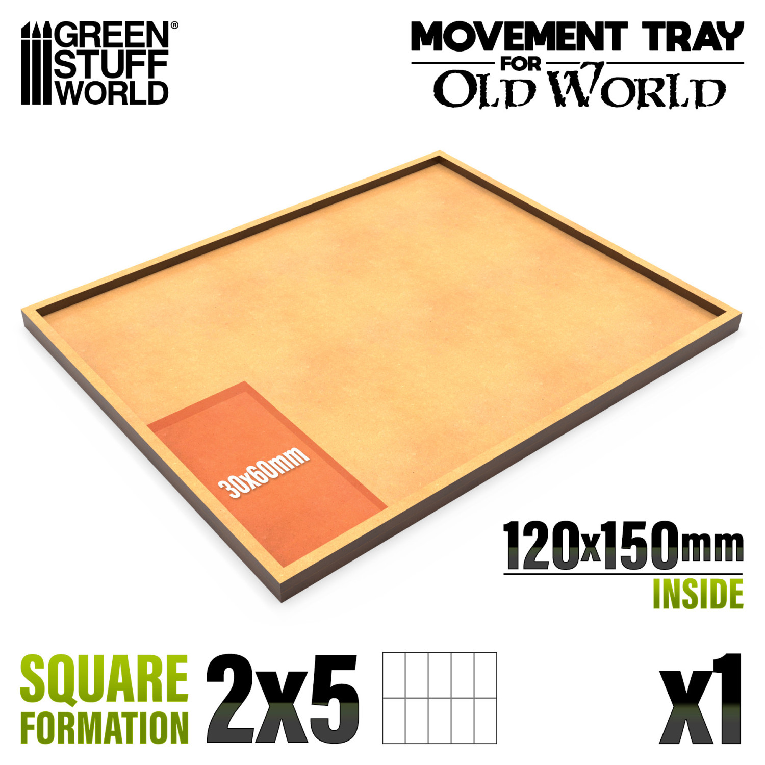Bandejas de Movimiento DM Old World 120x150mm
