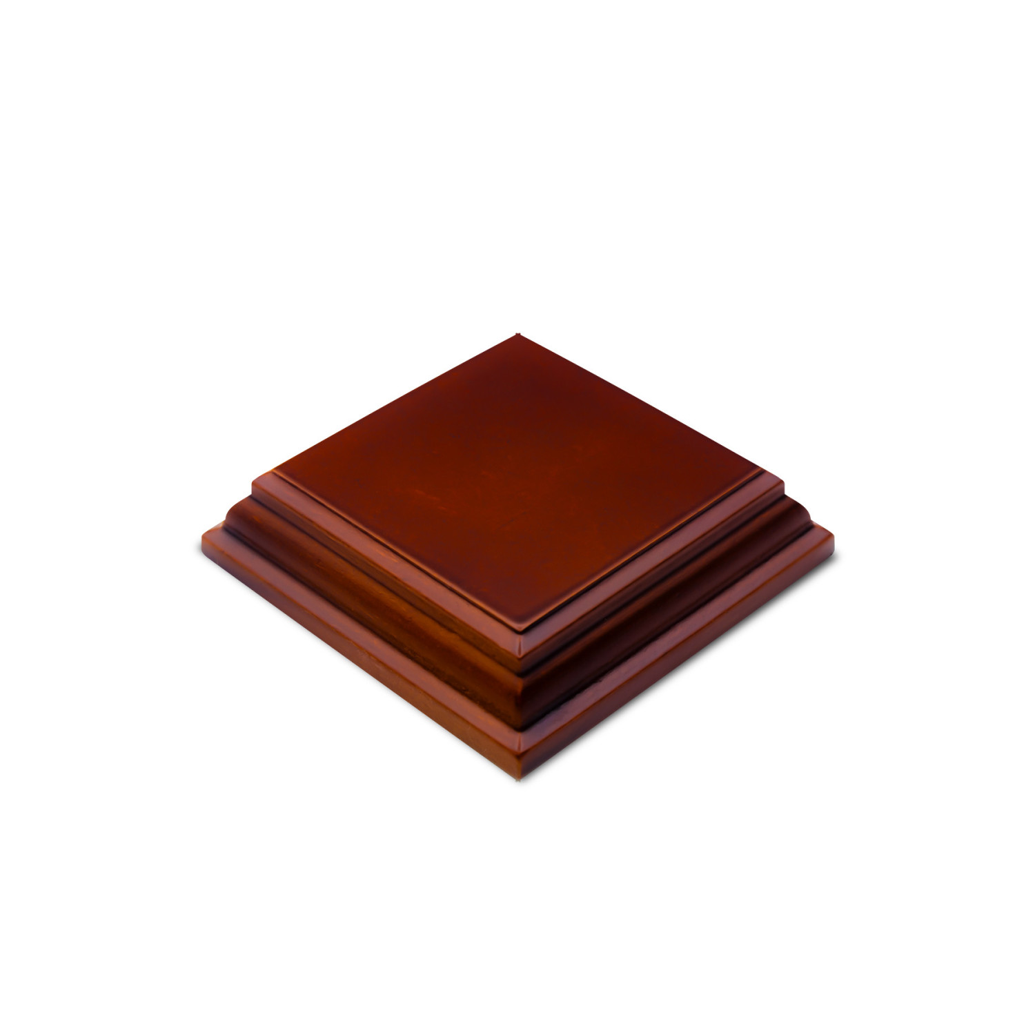 Base de Madera Cuadrada 5x5 cm - Avellana