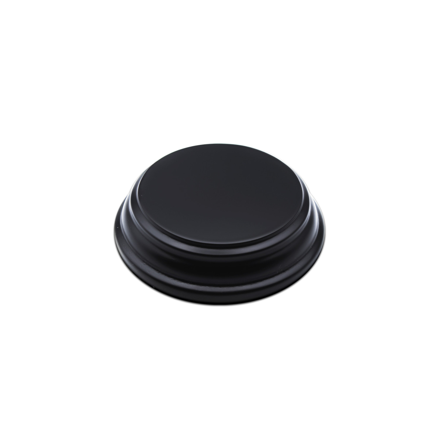 Base de Madera Redonda 5 cm - Negra