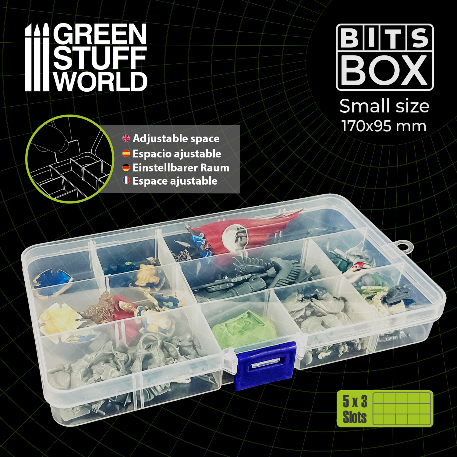 Cajas almacenaje Bits Box S