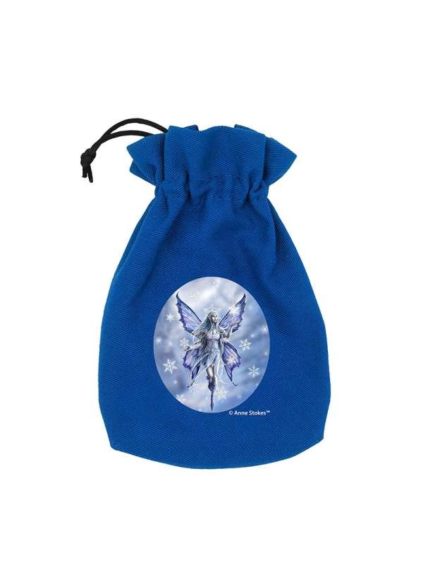 Bolsa de Dados Anne Stokes Dice Pouch: Snow Fairy - Q Workshop