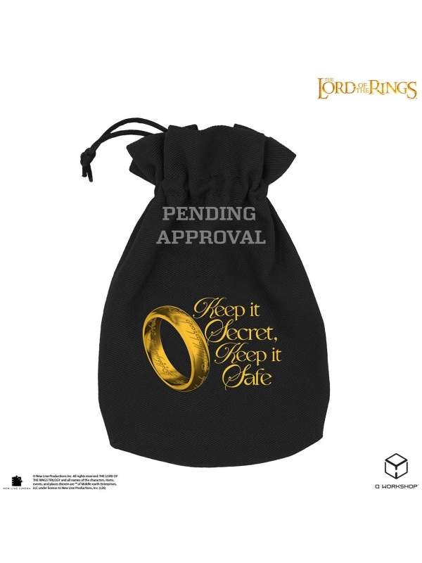 Bolsa de Dados One Ring Keep It Secret Edition - The Lord of the Ring - Q Workshop