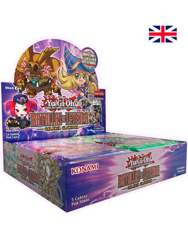 Booster Box Display (24 Sobres) Battles of Legend: Glorious Gallery Inglés - Yu - Gi - Oh!