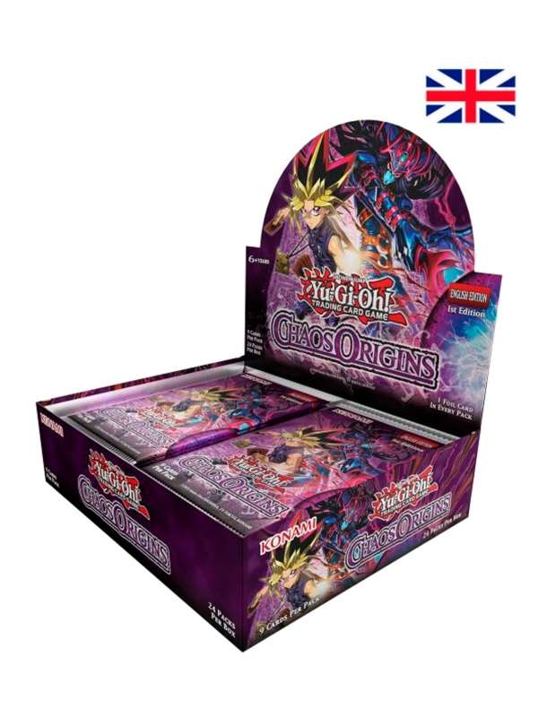Booster Box Display (24 Sobres) Chaos Origins Inglés - Yu - Gi - Oh!