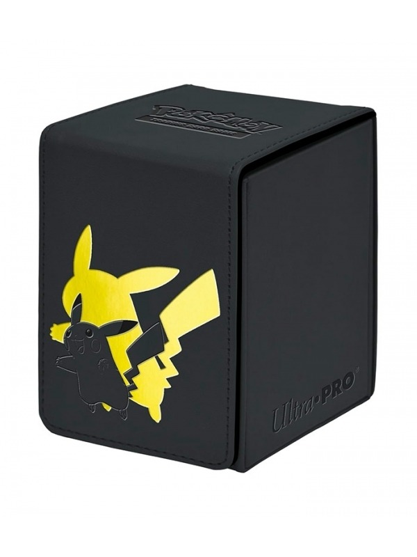 Caja de mazo Alcove Flip Deck Box Elite Series Pikachu Pokémon Ultra Pro.