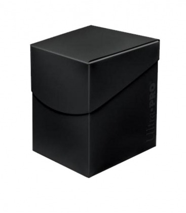 Caja de mazo Deck Box Eclipse 100 Negro Ultra Pro.