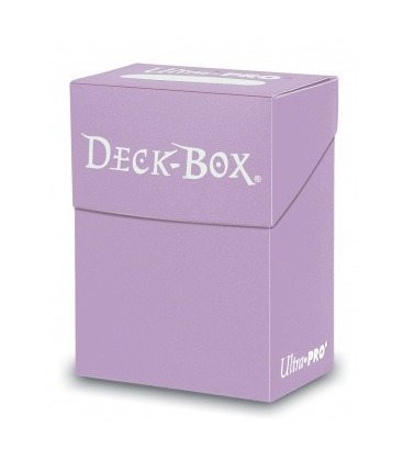 Caja de mazo Deck Box Solid Lila Ultra Pro.