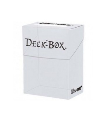 Caja de mazo Deck Box Solid Transparente Ultra Pro.