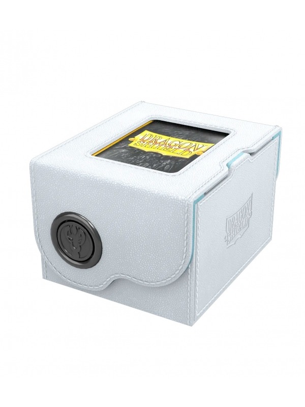 Caja de mazo Dragon Box White & Aqua (+150) - Dragon Shield