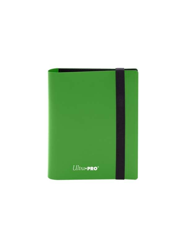 Carpeta 2 bolsillos PRO - Binder Eclipse verde lima Ultra Pro