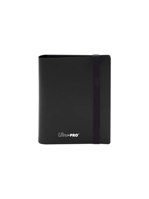 Carpeta 4 bolsillos PRO - Binder Eclipse negro Ultra Pro
