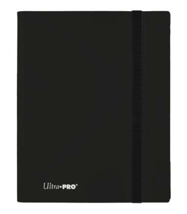 Carpeta 9 bolsillos PRO - Binder Eclipse Jet Black negro Ultra Pro