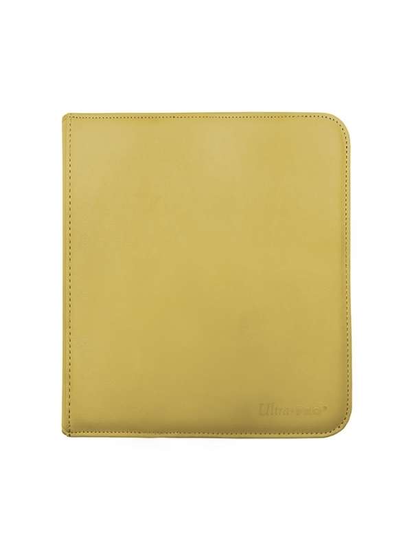 Carpeta con cremallera 12 bolsillos PRO - Binder Zippered Amarillo Ultra Pro