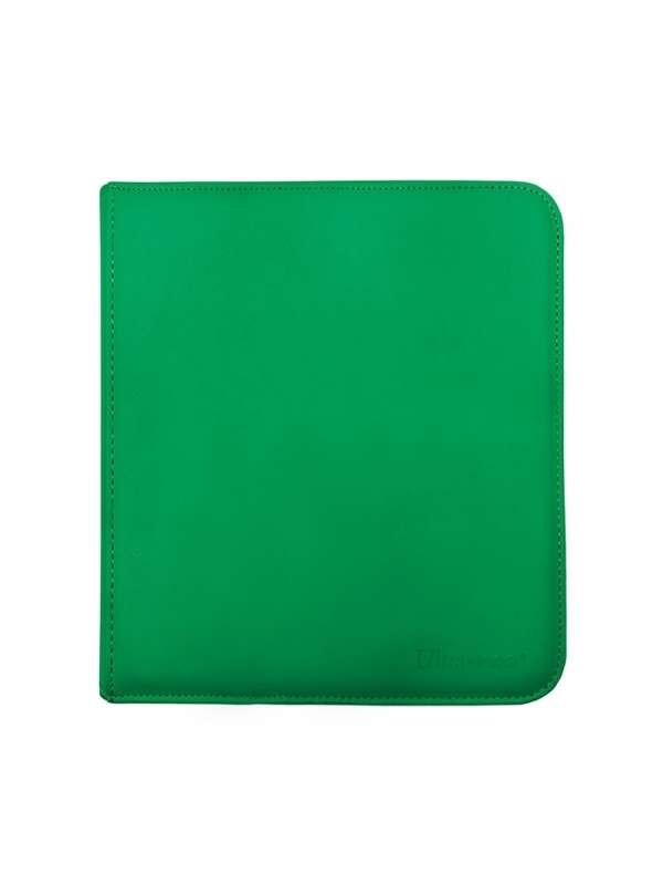 Carpeta con cremallera 12 bolsillos PRO - Binder Zippered Verde Ultra Pro