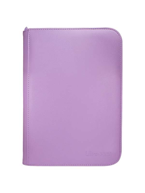 Carpeta con cremallera 4 bolsillos PRO - Binder Zippered Morado Ultra Pro