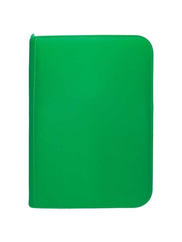 Carpeta con cremallera 4 bolsillos PRO - Binder Zippered Verde Ultra Pro