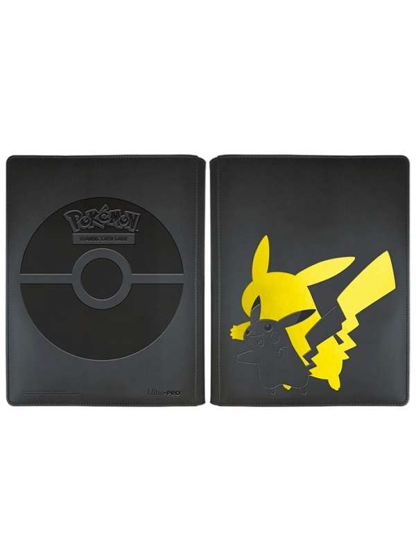 Carpeta con cremallera 9 bolsillos Pocket Zippered PRO - Binder Elite Series Pikachu Pokémon.