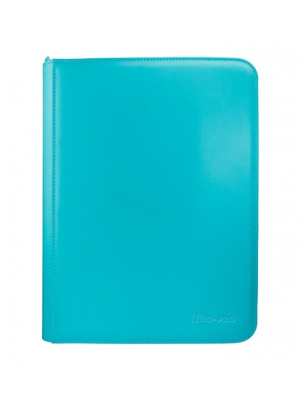 Carpeta con cremallera 9 bolsillos PRO - Binder Zippered Azul claro Ultra Pro