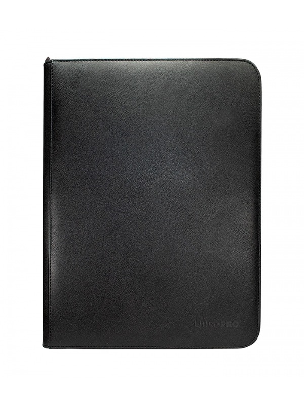 Carpeta con cremallera 9 bolsillos PRO - Binder Zippered Negro Ultra Pro