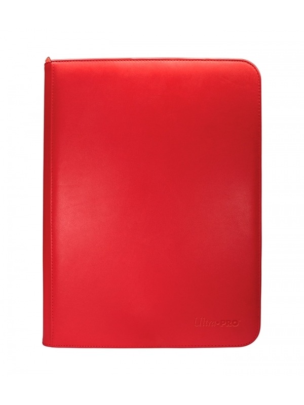 Carpeta con cremallera 9 bolsillos PRO - Binder Zippered Rojo Ultra Pro