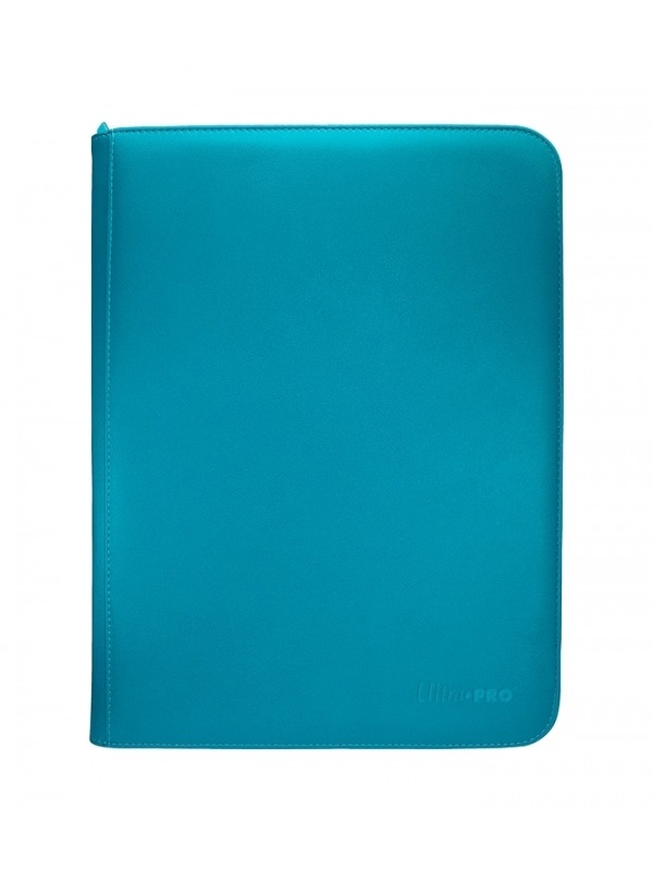 Carpeta con cremallera 9 bolsillos PRO - Binder Zippered Verde azulado Ultra Pro