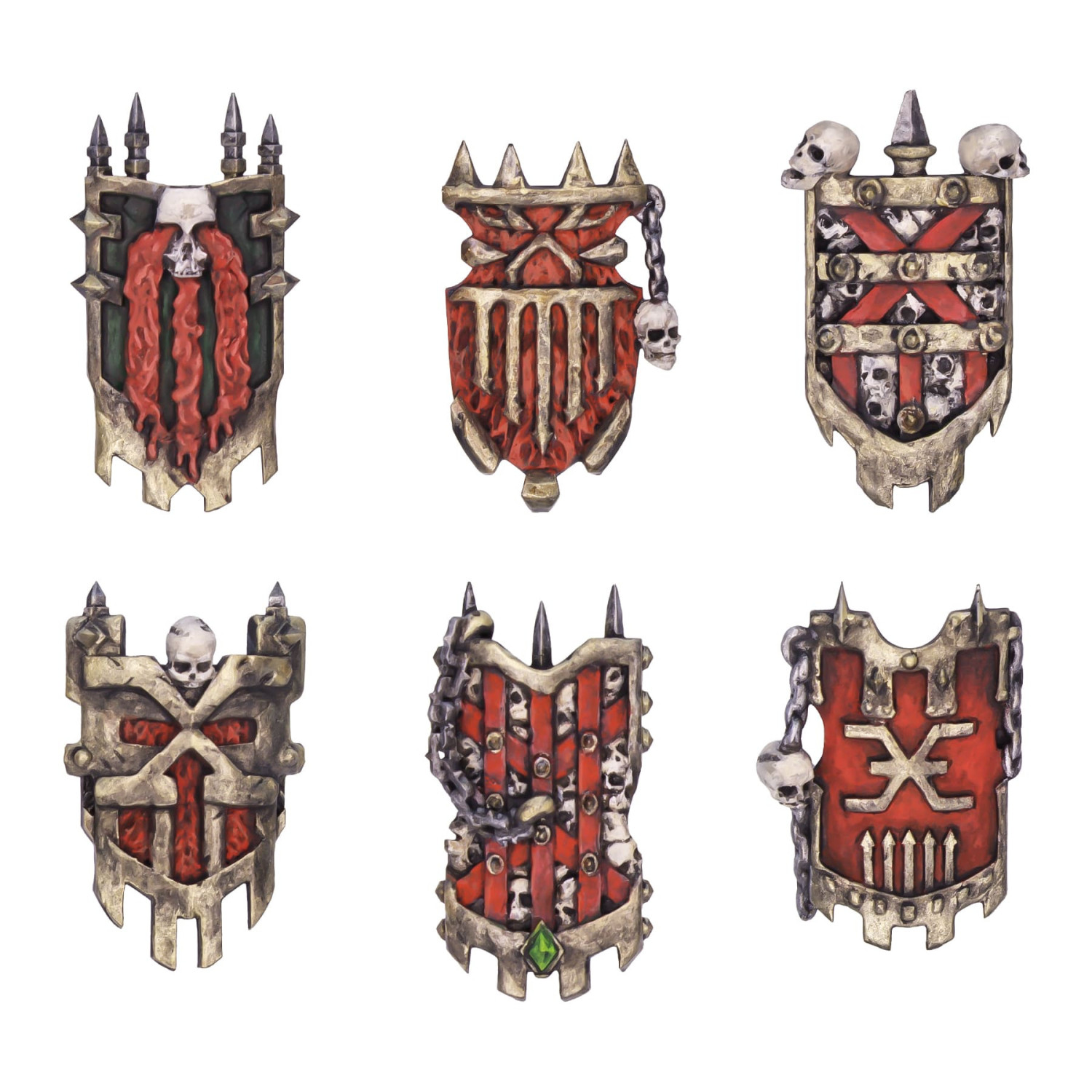 Escudos de Torre para Elegidos Del Caos 1:48
