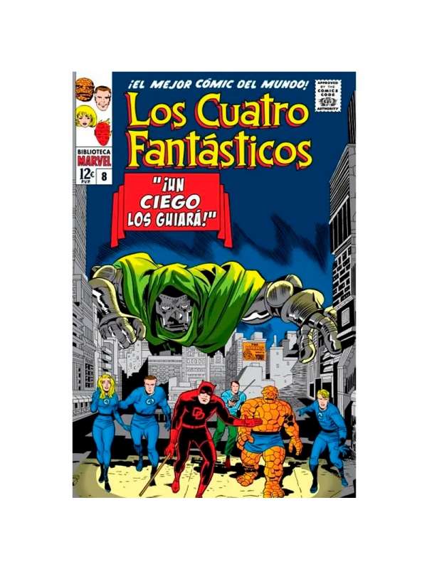 CÓMIC BIBLIOTECA MARVEL LOS 4 FANTASTICOS 08 1965 de Panini