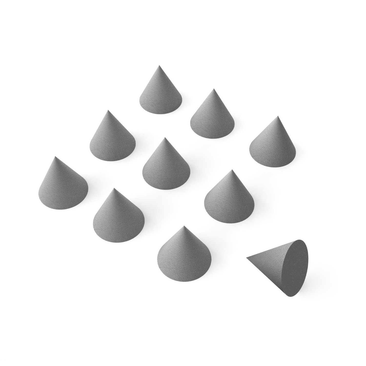 Conos de goma EVA 20mm (pack x10)