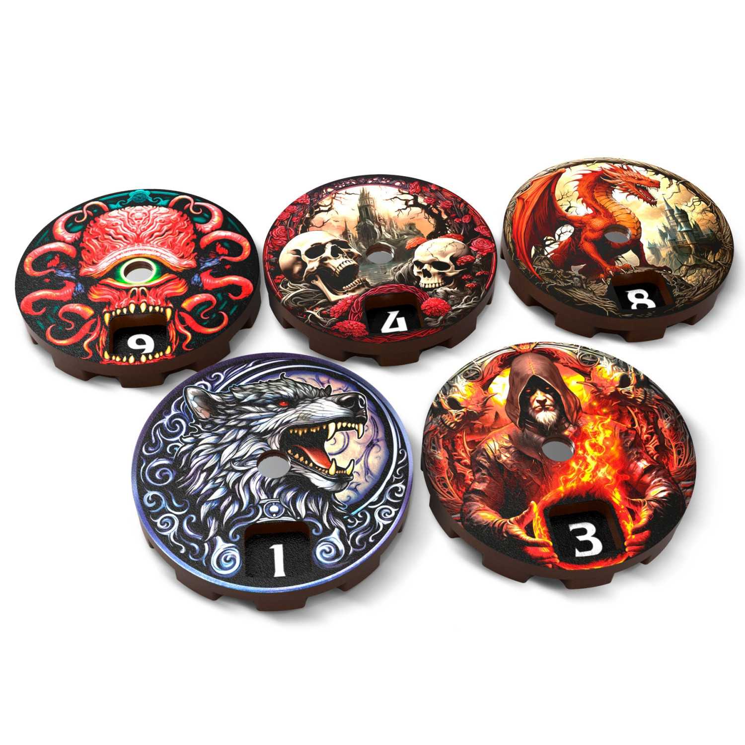 Contador de Vida - Darkness Set