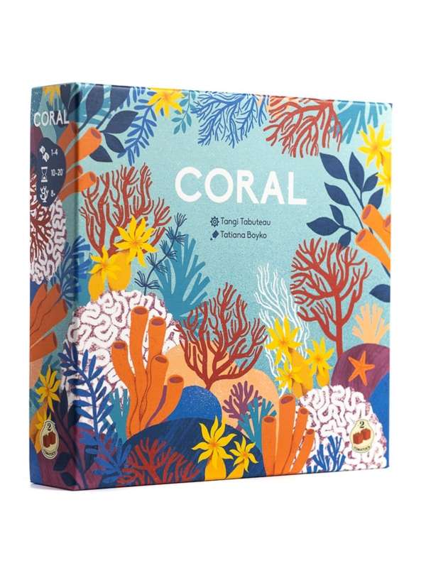 Coral Juego de mesa en Español, Francés y Alemán - 2Tomatoes Games