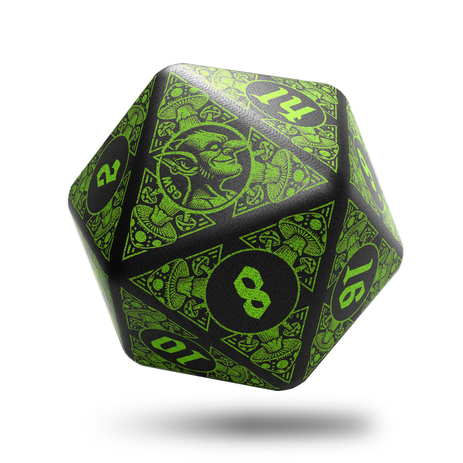 Dado Antiestress Gigante D20 - GOBLIN