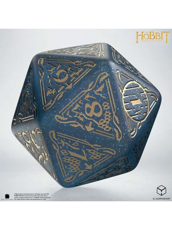 Dado Jumbo D20 Aether - The Hobbit - Q Workshop