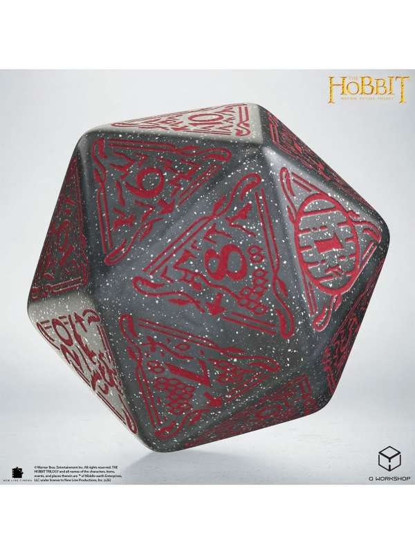 Dado Jumbo D20 Lunaris - The Hobbit - Q Workshop