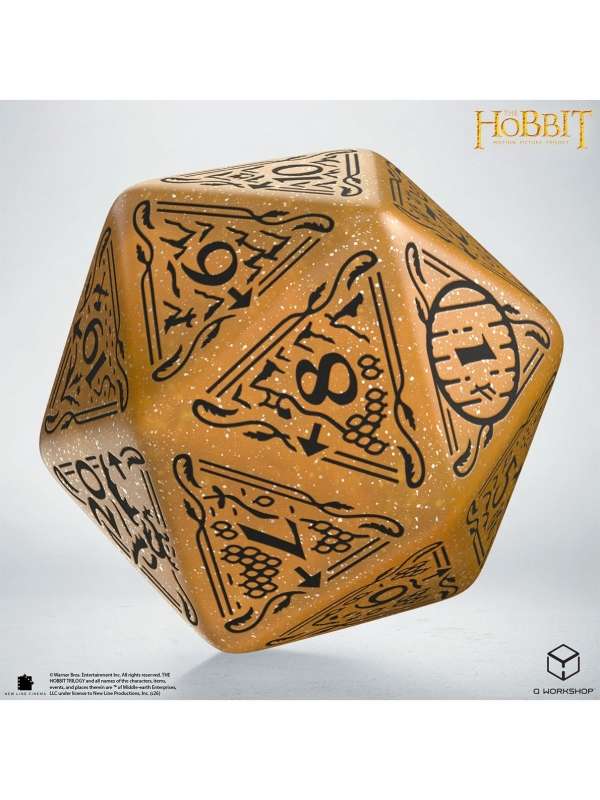 Dado Jumbo D20 Solaris - The Hobbit - Q Workshop