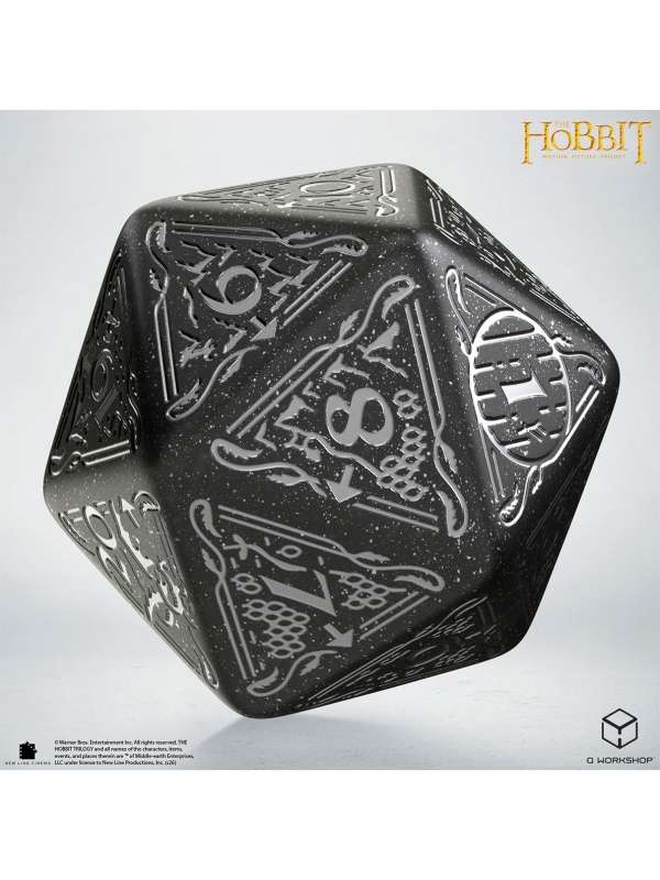 Dado Jumbo D20 Umbral - The Hobbit - Q Workshop