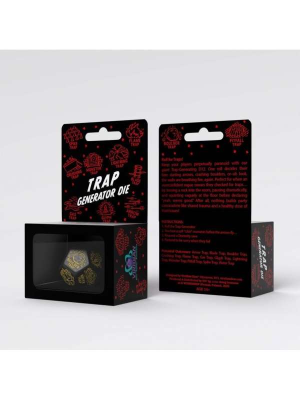 Dado Trap Generator Negro y Amarillo - Q Workshop