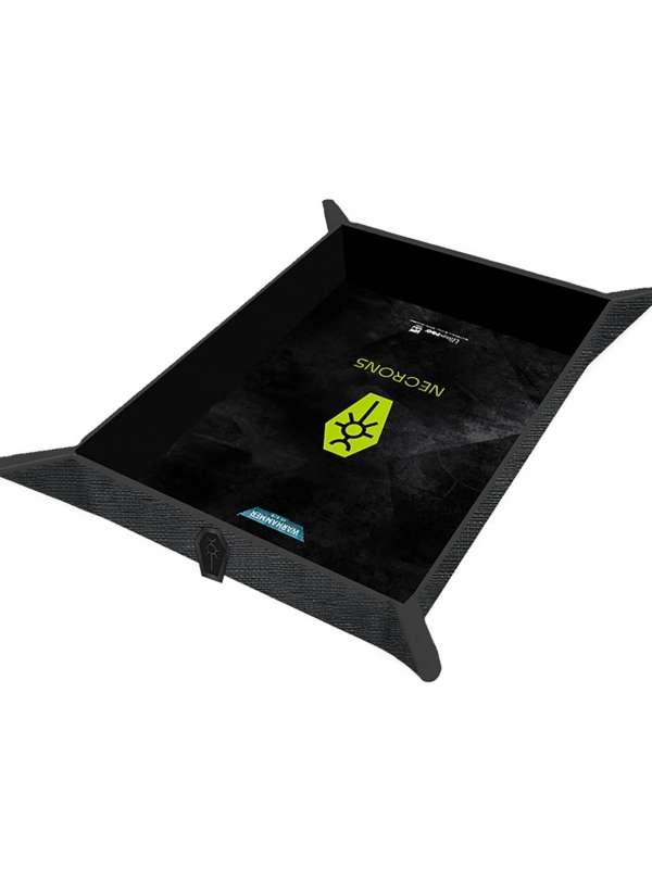Dados Dice Tray Premium Necron Codex Aligned Folding Warhammer 40K - Ultra Pro