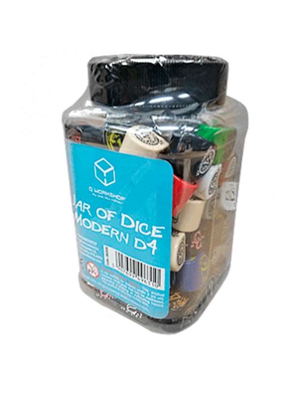 Dados Jar of Modern d4 - Q Workshop